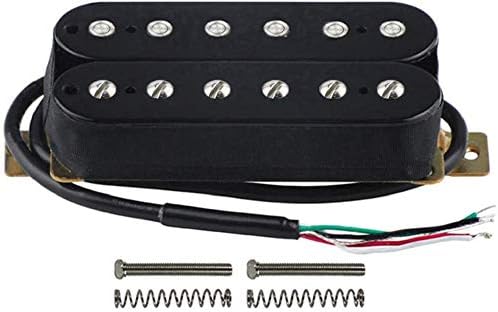 Electric Guitar 52mm Ceramic Humbucker Double Coil Humbucker Pickups Ceramic Bridge Pickup - Black N / A