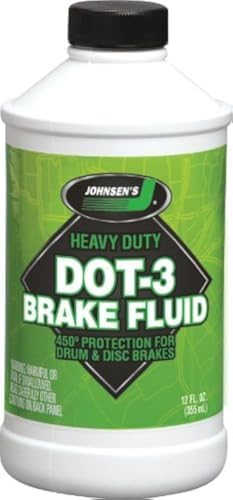 Johnsen's 2224 Premium DOT 3 Brake Fluid - 12 oz. Johnsen's