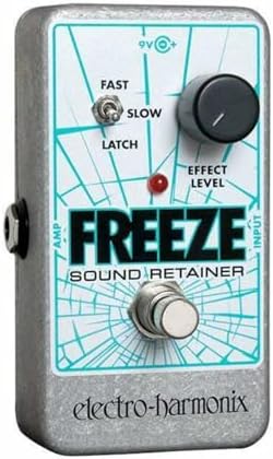 Педаль Electro-Harmonix Freeze Sound Retainer, бесконечное затухание, режим захвата звука, питание 9,6DC 200 Electro-Harmonix