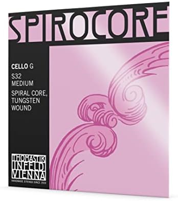 Струны для виолончели Thomastik-Infeld S32, вольфрамовая обмотка, стальная спиральная основа, размер 4/4 Thomastik