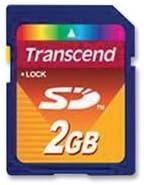 TRANSCEND TS2GSDC CARD, SD, 2GB (10 pieces) Transcend