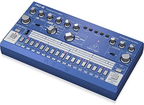 Аналоговая ударная установка Behringer RD-6-BU, 8 звуков, USB/MIDI, 16-ступенчатый секвенсор Behringer