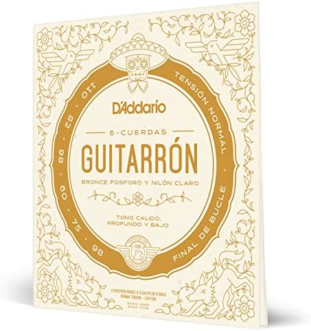 D'Addario MG10N Струны для гитаррона, нормальное натяжение, фосфорная бронза, нейлоновые верхние струны D'Addario