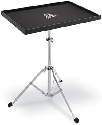 Профессиональная Trap Table Latin Percussion LP Aspire, черная, 66 см х 41 см, с резиновым покрытием для тихого использования Latin Percussion