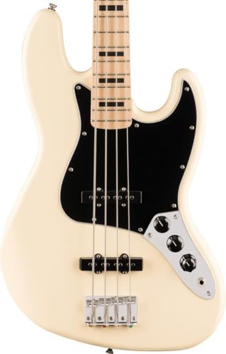 Squier Affinity Series Active Jazz Bass - Olympic White Fender