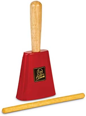 LP Aspire LPA900-RD EZ-Grip Cowbell, Red Latin Percussion