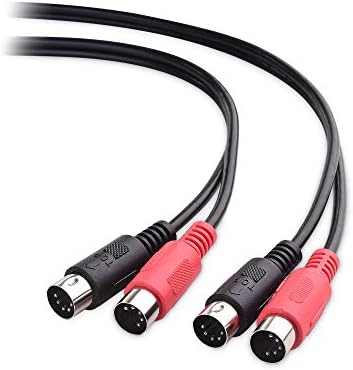 Cable Matters Dual 5 Pin DIN MIDI Cable (Combined 5 Pin MIDI Cable) - 9.8 Feet Cable Matters