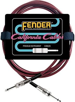 Fender California 10 Feet Instrument Cable - Blue Fender