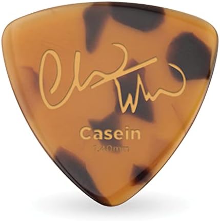 D'Addario Accessories Chris Thile Signature Casein Pick - Tortoise Shell Guitar Pick - Picks for Acoustic Guitar, Electric Guitar, Bass Guitar, Mandolin - 1 Count, Heavy Gauge, 1.4mm Planet Waves