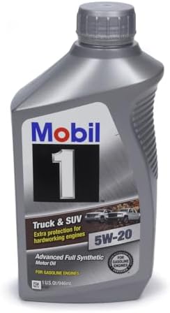 MOBIL 1 Truck & SUV Oil 5w20 1 Quart Mobil