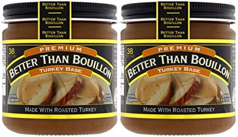 Better Than Bouillon Premium Roasted Beef Base, Made with Seasoned Roasted Beef, Blendable Base for Added Flavor, 38 Servings Per Jar, 8 Ounce Jar (Pack of 2) Better Than Bouillon