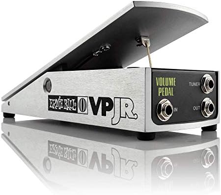 Педаль громкости Ernie Ball VP JR 250K для пассивных сигналов с переключателем и компактным дизайном Ernie Ball