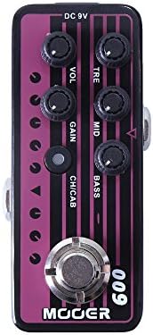 Mooer Blacknight Micro Preamp (M009) с двумя каналами и независимым 3-полосным эквалайзером MOOER