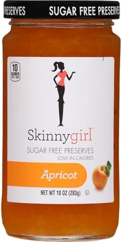 Skinnygirl Sugar Free Kosher Preserves, Apricot, 10 Ounce Rusepin