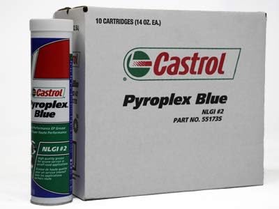 Смазка Castrol Pyroplex Blue #2 283,5 г (10/14 унций) для суровых дорожных условий и защиты от коррозии Castrol