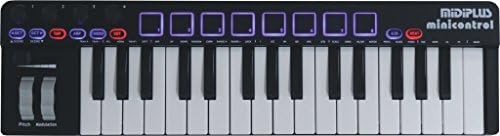 USB MIDI клавиатура Midiplus Minicontrol, 32 чувствительные клавиши, 8 барабанных PAD и колесо модуляции Midiplus