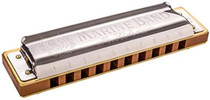 Hohner 1896BX Marine Band Harmonic, Key of A Minor Hohner