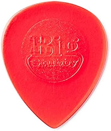 Dunlop 475P1.0 Big Stubby®, Red, 1.0mm, 6/Player's Pack JIM DUNLOP