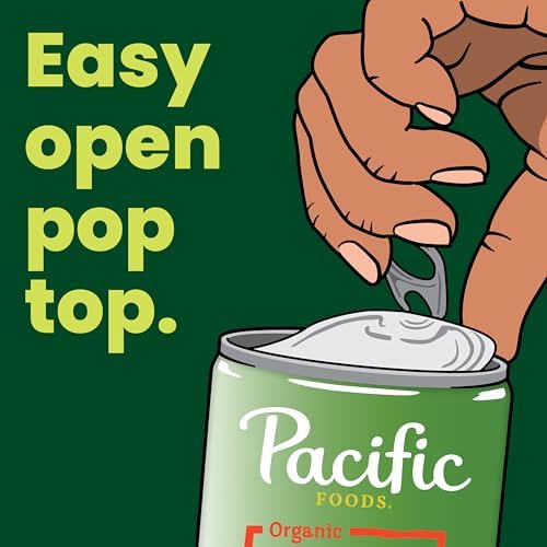 Pacific Foods Organic Hearty Vegetable Soup, Plant Based, 16.3 oz Can Pacific Foods