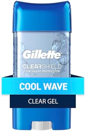 Антиперспирант гель для мужчин 72 часа защиты от пота с ароматом Cool Wave Gillette