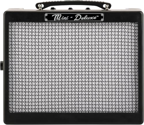 Портативный электрогитарный усилитель Fender Mini Deluxe, 3 Вт, с разъемом для наушников ¼ дюйма Fender