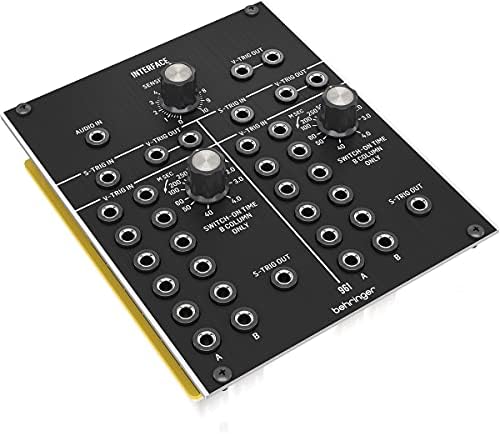 Behringer 961 INTERFACE - Легендарный аналоговый многоканальный триггерный конвертер для Eurorack, переработанный модуль "Modular 55" Behringer