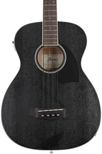 Ibanez PCBE14MH Acoustic-electric Bass - Weathered Black Ibanez