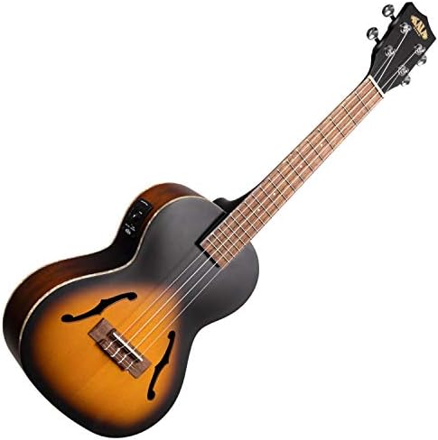 Kala Brand Music Co., 4-String Ukulele, Tobacco Burst Satin, Tenor (KA-JTE/2TS) Kala