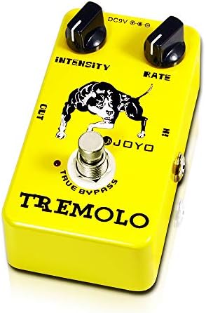 Эффект-педаль Tremolo JOYO для электрогитары, фотоэлектрическая цепь, True Bypass, быстрое и медленное изменение громкости JOYO