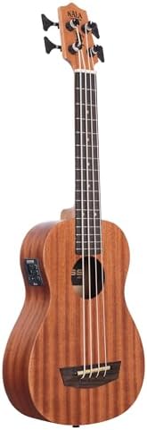 Kala Brand Music Co., 4-String Ukulele, Natural, Ubass WNDR-FS Kala