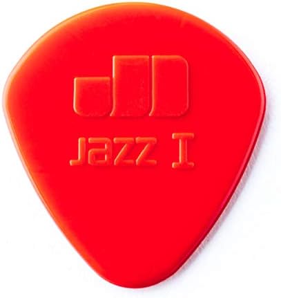 Dunlop 47P1N Nylon Jazz I, Red, 1.10mm, 6/Player's Pack JIM DUNLOP