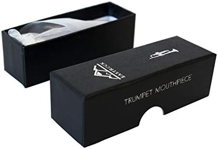 EASTROCK Trumpet Mouthpiece 3C Silver Plated Bullet Shape Vaccum Package EASTROCK