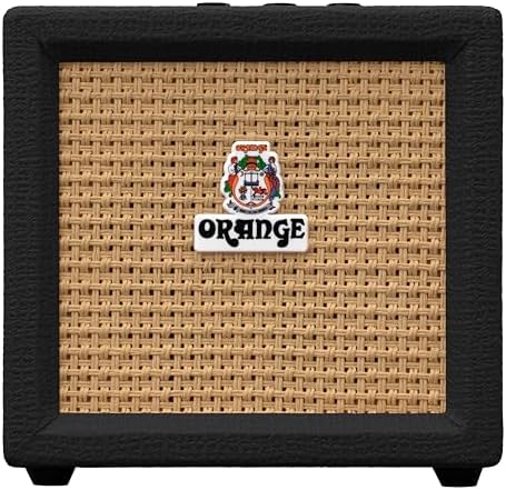 Мини-комбик для электрогитары Orange Crush Mini 3 Вт с тюнером и входом AUX для практики Orange Amps