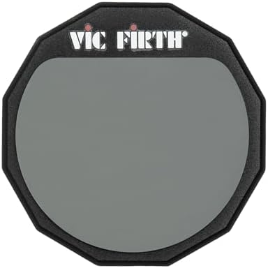 Vic Firth 6" Двусторонний Упражнительный Пад с двумя поверхностями для четкого звучания и контроля громкости Vic Firth