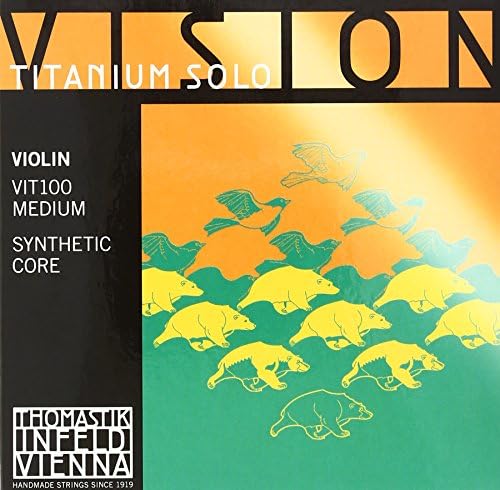 Титановая струна для скрипки Thomastik-Infeld Vision Titanium Solo A - 4/4, мощная и надежная Thomastik