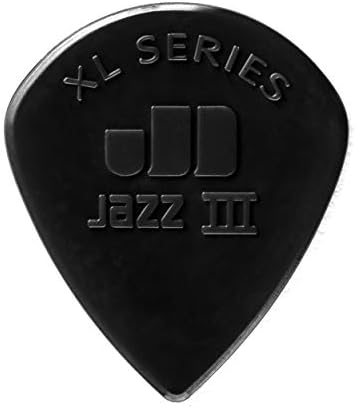 Деревянные медиаторы Dunlop Jazz III XL, черного цвета, размер 1.38 мм, комплект 24 штуки Dunlop