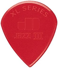 Dunlop Nylon Jazz III XL, Red, 6/Player's Pack, FALSE, 6 Pack JIM DUNLOP