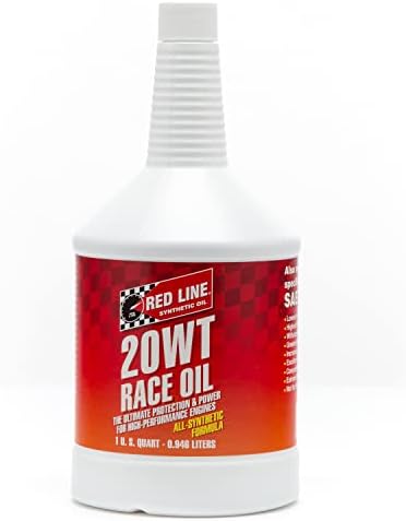 Red Line 10204 20WT Racing Oil Synthetic - Quart Red Line