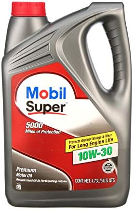 Mobil 1 Mobil Super 10W-30 Premium Motor Oil for Long Engine Life Mobil