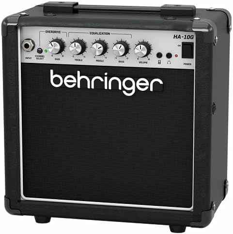 Комбоусилитель Behringer HA-10G-UL, 10 Вт, с 2 каналами и динамиком Bugera 6" Behringer