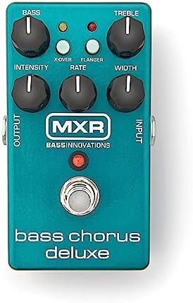 MXR Bass Chorus Deluxe с аналоговой технологией Bucket-Brigade и управлением частотами. Модель M83 MXR