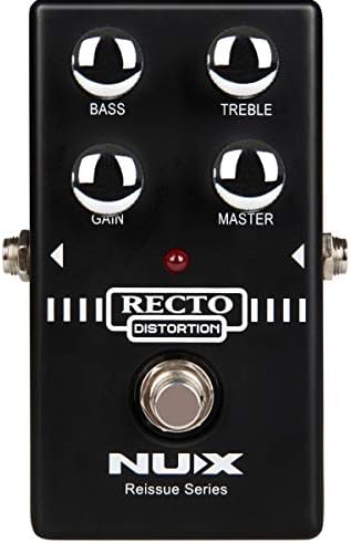 Педаль эффектов Nux Recto Distortion для гитары: насыщенный дисторшн с плотным басом и аналоговой схемой Nux