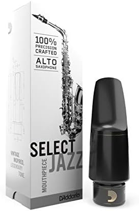 Мундштук D'Addario Woodwinds Select Jazz для альт-саксофона - D5M, классический звук, 100% точная обработка D'Addario