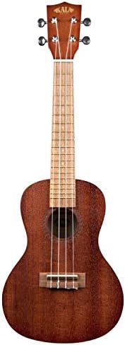 Kala Brand Music Co., 4-String Ukulele, Light Mahogany Stain, Learn to Play Kit (KA-15C-BNDL2006) Kala