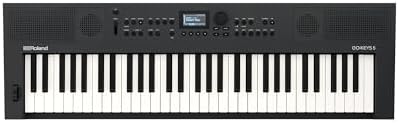 Музыкальная клавиатура Roland GO:KEYS 5, 61 клавиша, встроенные стереодинамики, микрофонный вход, Bluetooth audio/MIDI Roland