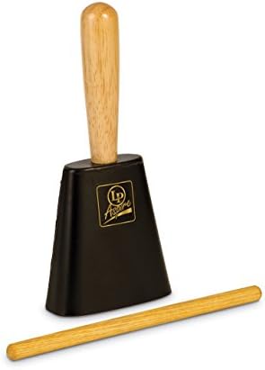 LP Aspire LPA900-BK EZ-Grip Cowbell, Black Latin Percussion