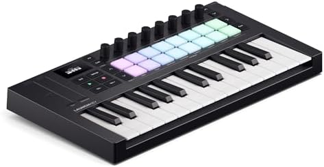 MIDI-клавиатура Novation Launchkey 25 [MK3] – полная интеграция с Ableton Live, режим аккордов и арпеджиатор для создания музыки Novation