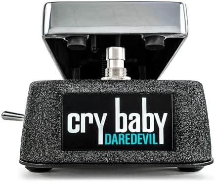 Педаль JIM DUNLOP Cry Baby Daredevil Fuzz Wah (DD95FW) с мощным звучанием и контролем фузза JIM DUNLOP