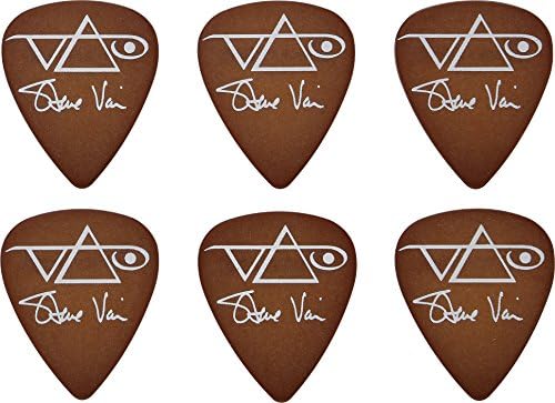 Ibanez B1000SVBR Steve Vai Signature Picks 6 Pack, Brown Ibanez