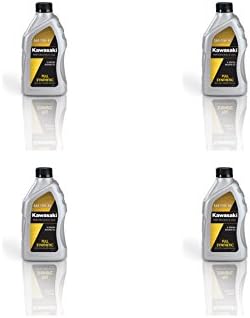 Kawasaki 4-Stroke Full Synthetic Motorcycle Oil 10W40 (Pack of 4) K61021-207A Kawasaki